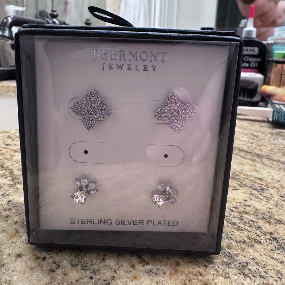 Sterling silver Earrings Set NIB